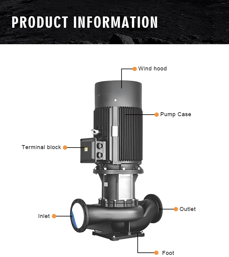 Td Series Vertical Inline Circulation Water Pump From Yeschamp